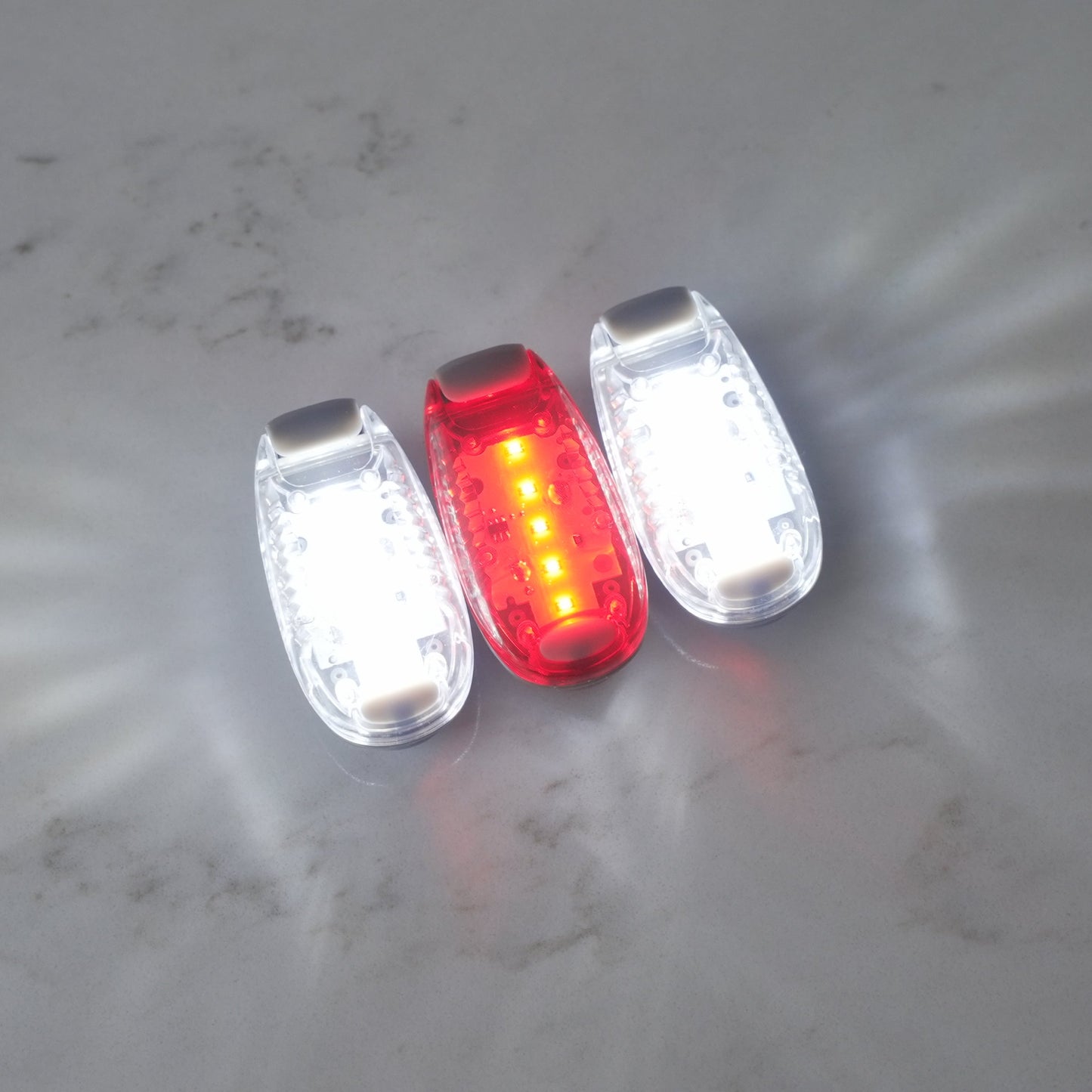 Set of 3 Replacement LED Safety Lights – Multi-Mode, Long Battery Life